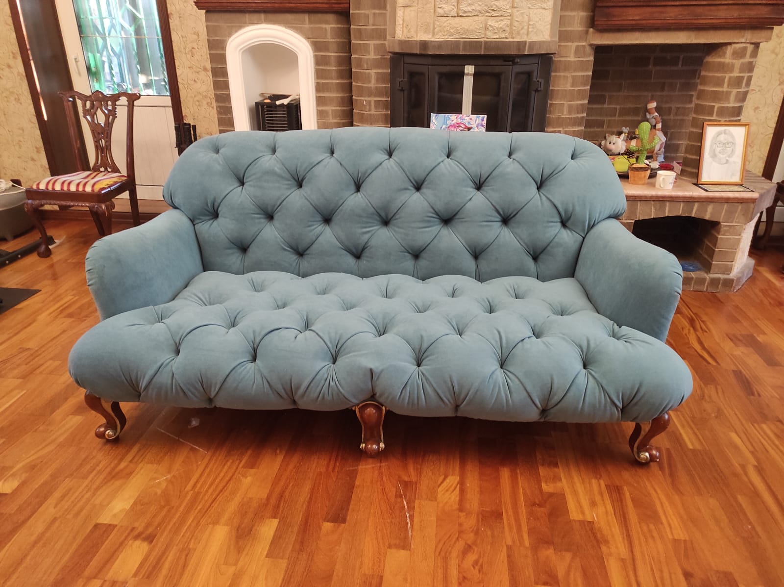 Перетяжка дивана. Тетюши